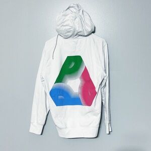Palace Fat Pee Hood White Size Small Skateboards Hoodie